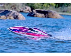 Traxxas Disruptor Motorówka Zdalnie Sterowana Różowa 756mm | 106064-4 TRAXXAS
