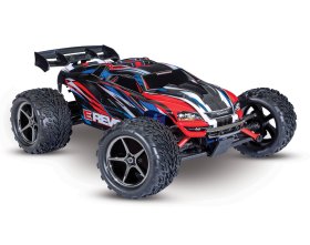TRAXXAS E-REVO 1/16 (czerwono-niebieski) | 71054-8-RBLU