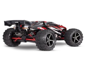 TRAXXAS E-REVO 1/16 (czerwono-niebieski) | 71054-8-RBLU