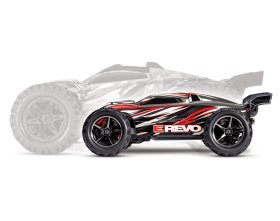 TRAXXAS E-REVO 1/16 (czerwono-niebieski) | 71054-8-RBLU