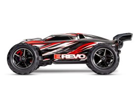 TRAXXAS E-REVO 1/16 (czerwono-niebieski) | 71054-8-RBLU