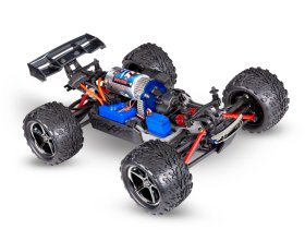 TRAXXAS E-REVO 1/16 (czerwono-niebieski) | 71054-8-RBLU