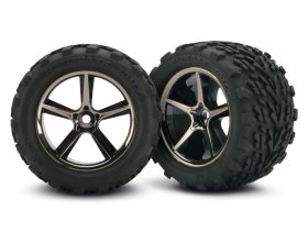 TRAXXAS E-REVO 1/16 (czerwono-niebieski) | 71054-8-RBLU