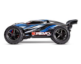 TRAXXAS E-REVO 1/16 (niebieski) | 71054-8-BLUE