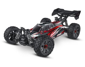 Traxxas Jato 4x4 BL-2S 1/8 Samochód Zdalnie Sterowany Czerwony | 90154-4