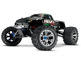 Traxxas Revo 3.3 Nitro RC Monster Truck Model Spalinowy Zielony | 53097-3