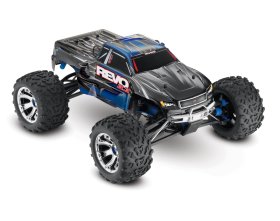 Traxxas Revo 3.3 Nitro RC Monster Truck Model Spalinowy Niebieski | 53097-3