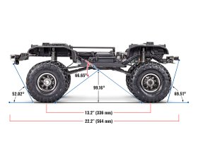 TRX-4 CHEVROLET K10 High Trail Edition 1/10 (miedziany) | 92056-4-COPR TRAXXAS