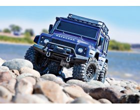 TRX-4 Land Rover Defender 1:10 (niebieski) | 82056-4 TRAXXAS
