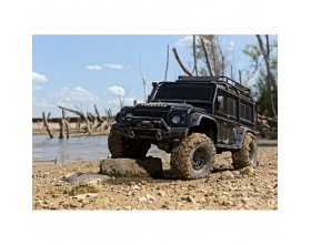 TRX-4 Land Rover Defender 1:10 z wyciągarką (czarny) | 82056-84B TRAXXAS