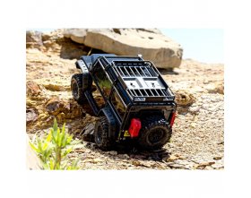 TRX-4 Land Rover Defender 1:10 z wyciągarką (czarny) | 82056-84B TRAXXAS