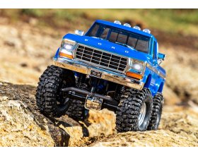 TRX-4M 1979 Ford F-150 1:18 (niebieski) | 97044-1-BLUE TRAXXAS
