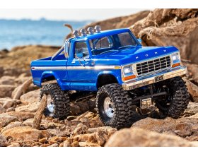 TRX-4M 1979 Ford F-150 1:18 (niebieski) | 97044-1-BLUE TRAXXAS