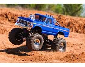 TRX-4MT 1979 Ford F-150 1:18 (niebieski) | 98044-1-BLUE TRAXXAS