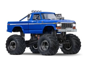 TRX-4MT 1979 Ford F-150 1:18 (niebieski) | 98044-1-BLUE TRAXXAS