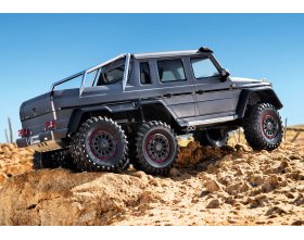TRX6 Mercedes-Benz G 63 AMG 6X6 1/10 (srebrny) | 88296-4-SLVR TRAXXAS