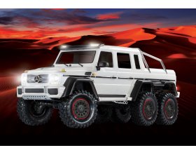 TRX6 Mercedes-Benz G 63 AMG 6X6 1/10 (biały) | 88096-4-WHT TRAXXAS