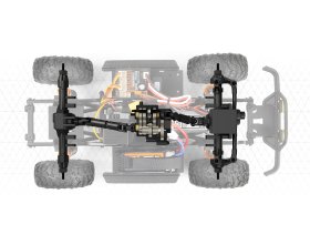 Venture18 1985 Toyota Hilux SR5 Brushed 1/18 (czarny) | 160800 HPI