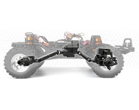 Venture18 FLUX 1985 Toyota Hilux SR5 Brushless 1/18 (czerwony) | 160803 HPI