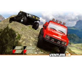 Venture18 FLUX 1985 Toyota Hilux SR5 Brushless 1/18 (czerwony) | 160803 HPI