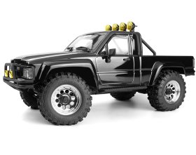 Venture18 1985 Toyota Hilux SR5 Brushed 1/18 (czarny) | 160800 HPI