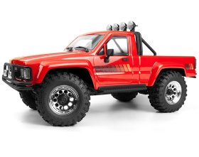 Venture18 1985 Toyota Hilux SR5 Brushed 1/18 (czerwony) | 160801 HPI