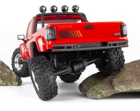 Venture18 FLUX 1985 Toyota Hilux SR5 Brushless 1/18 (czerwony) | 160803 HPI