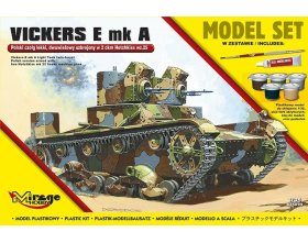 Vickers E mk A Polski Czołg Lekki (Model Set) | 835099 MIRAGE