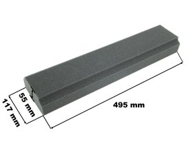 Wkładki do opon Monster Truck 55x117x495mm (2szt.) | 6233/05 FG MODELLSPORT