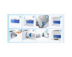 Wyciąg do malowania z oświetleniem LED (Spray Booth with LED Light) | FA-670 FINE-ART