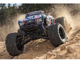 TRAXXAS X-MAXX 8S 1/5 (niebieski) | 77096-4-BLUE