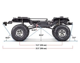 TRX-4 FORD F150 RANGER XLT 1:10 (BRĄZOWY) | 92046-4BR TRAXXAS