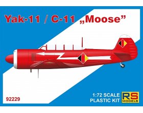 Yak-11 / C-11 "Moose" 1:72 | 92229 RS MODELS