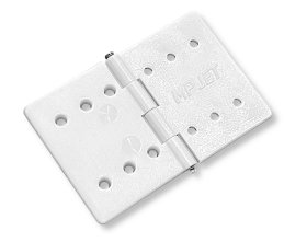  Zawiasy Plastikowe Duże Ze Szpilką 22x33mm 6szt. | 2504 MP JET