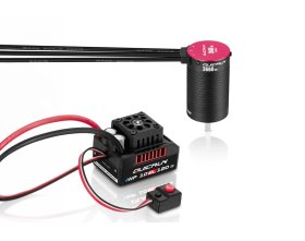 Zestaw Bezszczotkowy Combo Silnik Regulator QuicRun 10BL120 G2 3660SL 3700KV G2 | HW38030211 HOBBYWING