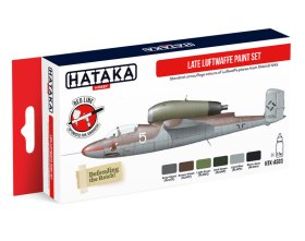 Zestaw farb akrylowych - Late Luftwaffe Paint Set | HTK-AS03 HATAKA