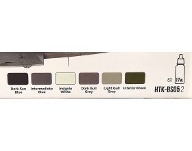 Zestaw farb akrylowych (LATE US NAVY) | HTK-BS05.2 HATAKA