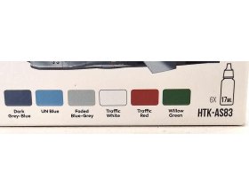 Zestaw farb akrylowych - SU 33 Flanker D AS-83  | AS83 HATAKA