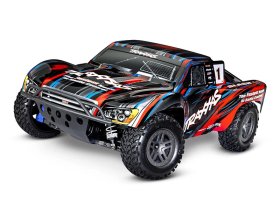 Zestaw prezentowy Traxxas Slash VXL BL-2S 1:10 + akumulator + ładowarka | 68154-4-RED-SET TRAXXAS