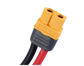 Złącze XT60H - gniazdo z przewodem 10cm (14AWG) - Amass