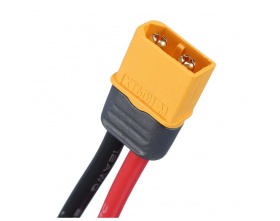 Złącze XT60H - wtyczka z przewodem 10cm (14AWG) - Amass